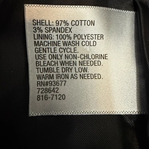 Worthington Black Pencil Skirt with Button Detail - Picture 4 of 6